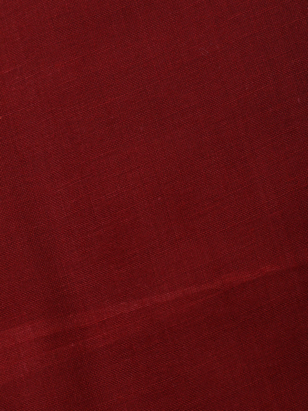 Printed Cotton Blend Unstitched Suit With Pant &amp; Dupatta