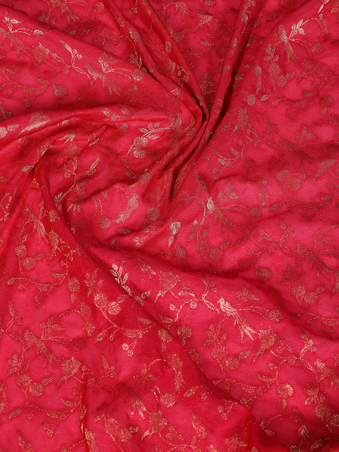 Zaari Jaal Crepe Saree