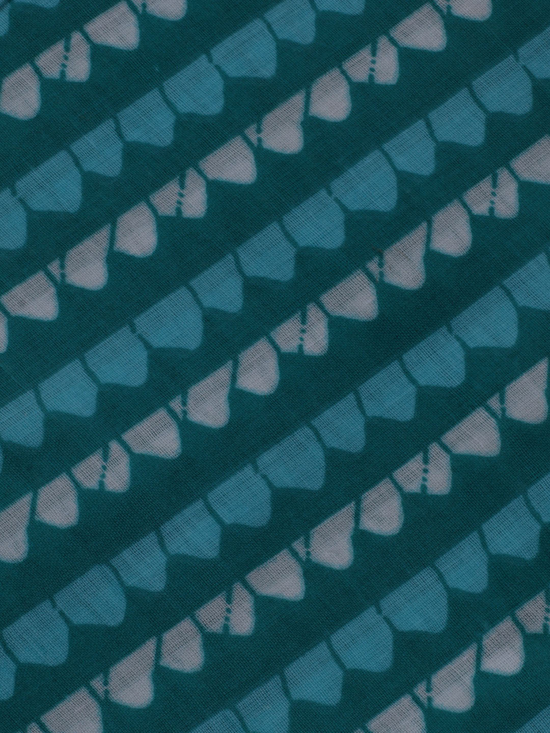 Printed Cotton Blend Unstitched Suit With Dupatta