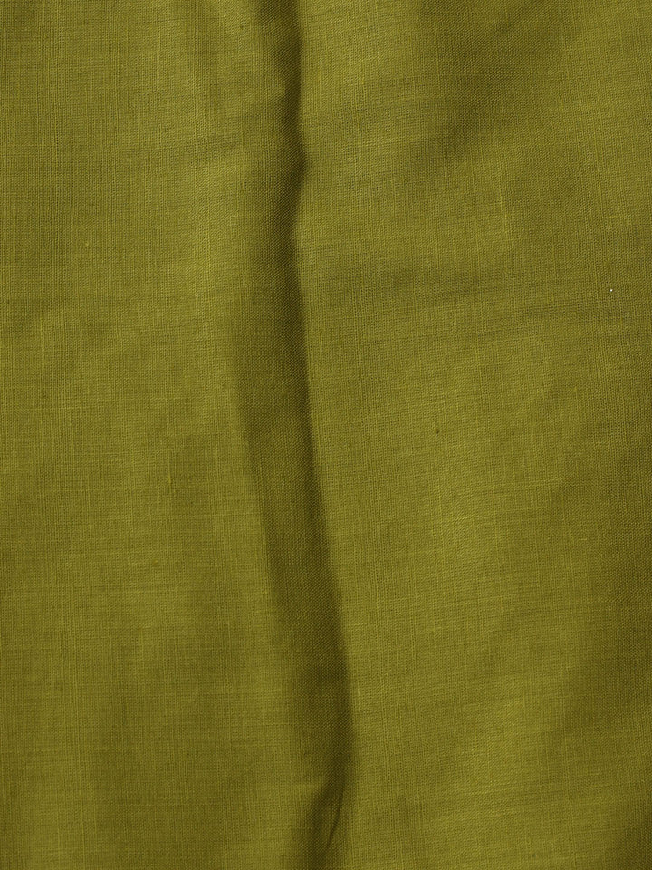 Embroidered Chanderi Unstitched Kurta With Pant &amp; Dupatta