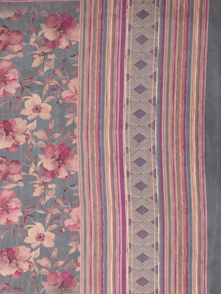 Printed Dola Silk Saree