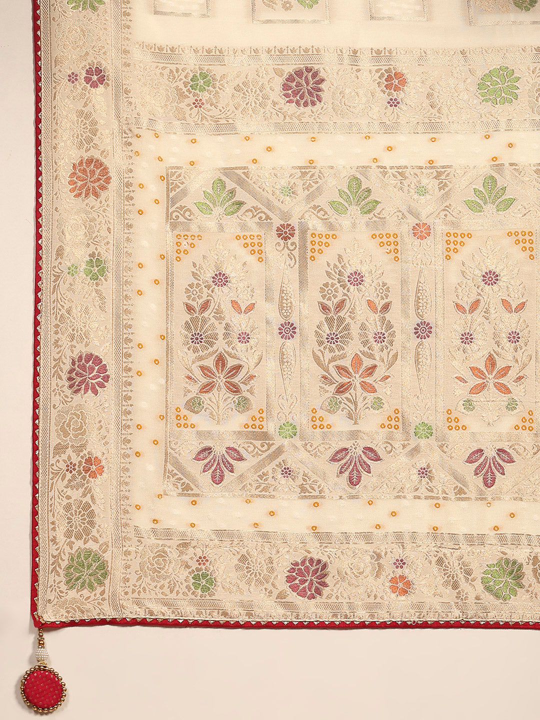 Embroidered Banarasi Saree