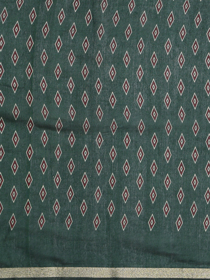 Printed Dola Silk Saree
