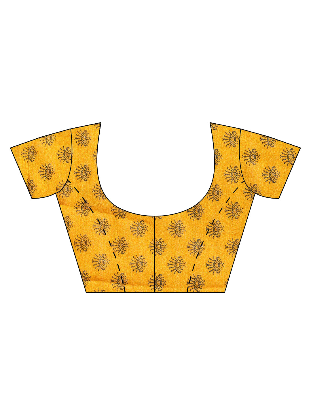 Floral Printed Georgette Saree