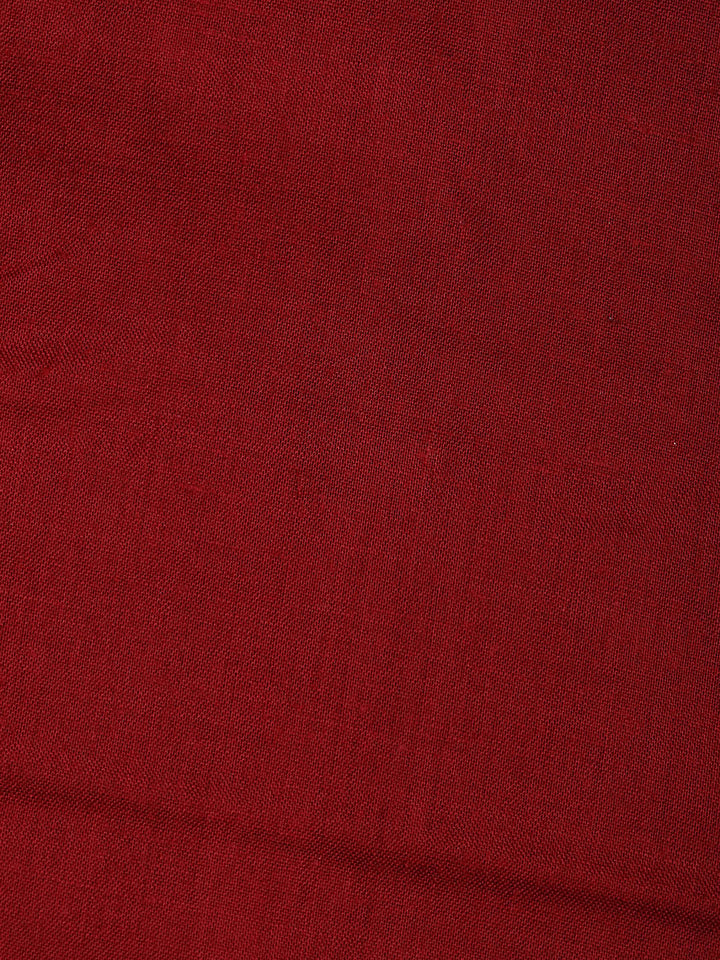 Neck Embroidered Cotton Blend Unstitched Suit With Dupatta