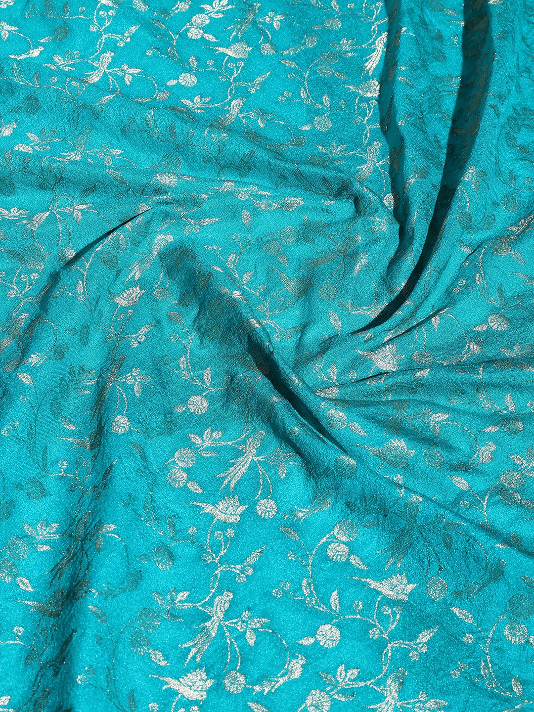 Zaari Jaal Crepe Saree