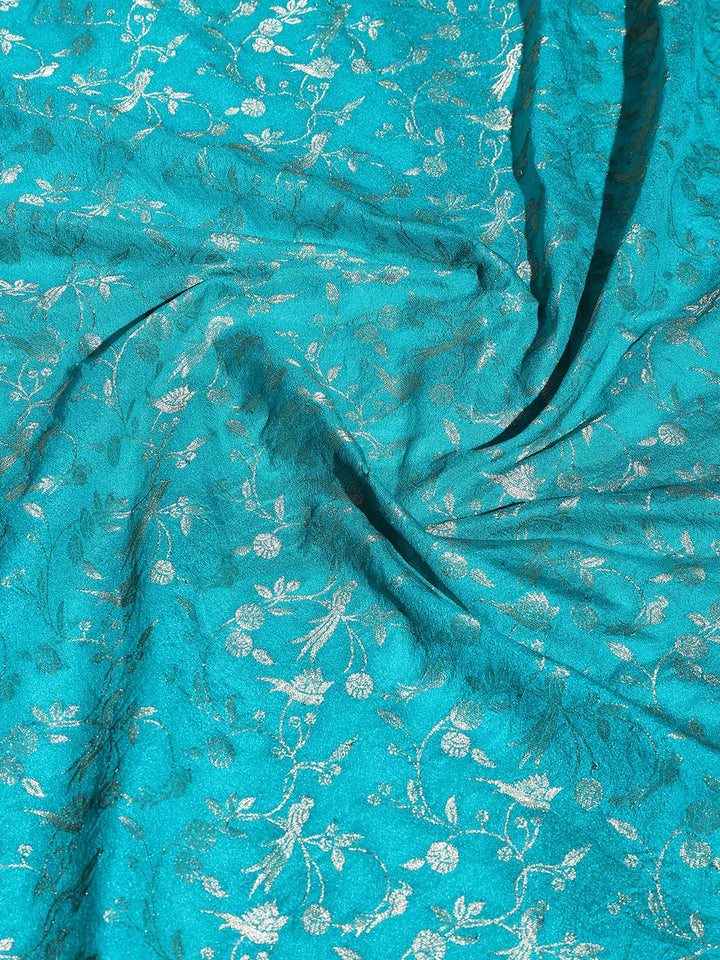 Zaari Jaal Woven Crepe Saree