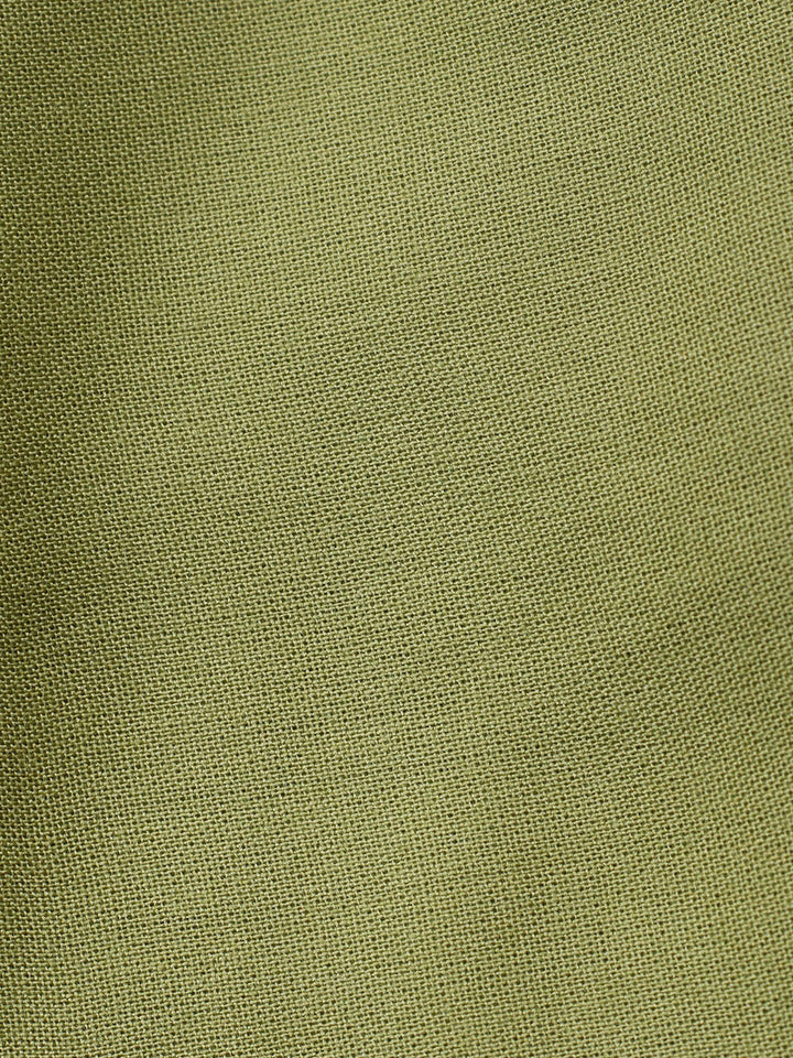 Embroidered Linen Blend Unstitched Suit With Pant Dupatta