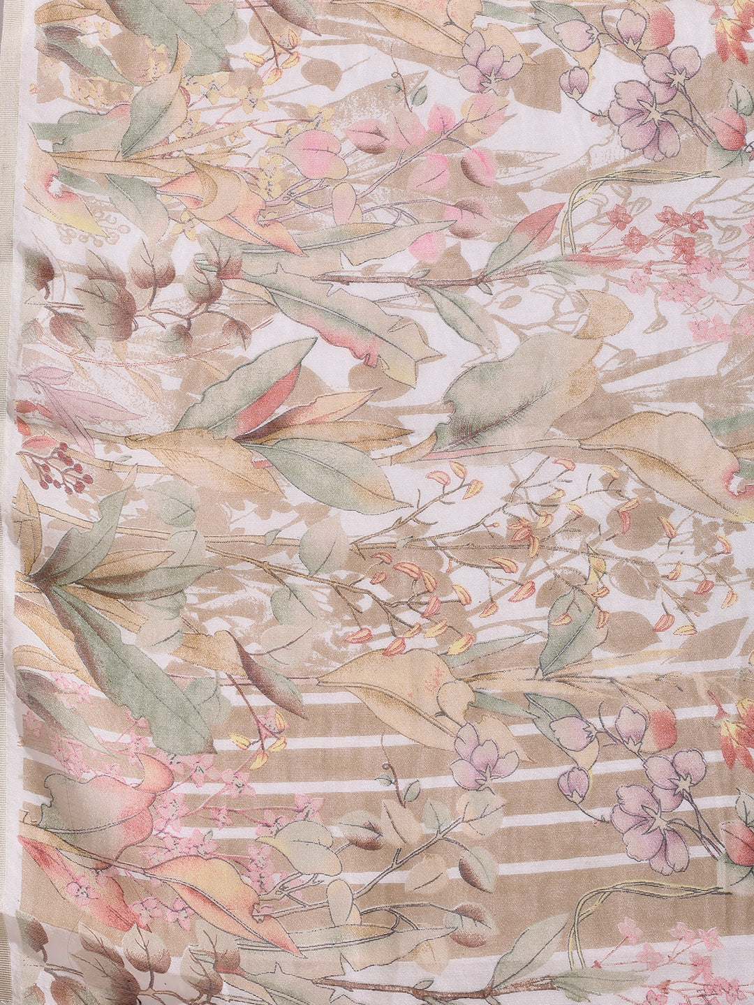 Printed Cotton Blend Saree