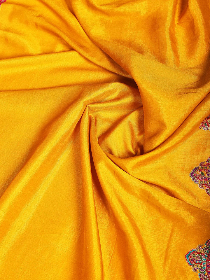 Digital Print Art Silk Saree