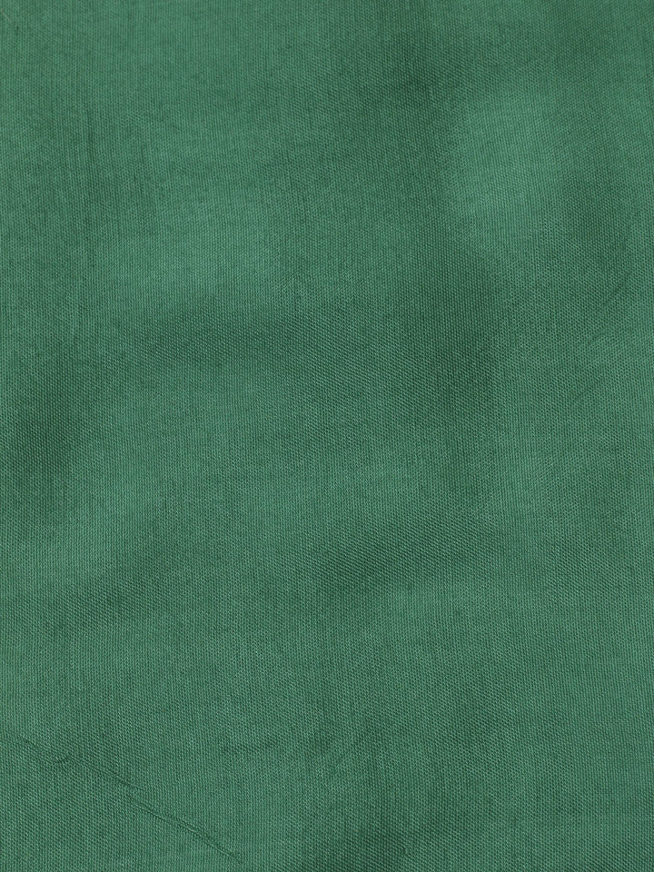 Embroidered Chanderi Unstitched Kurta With Pant &amp; Dupatta