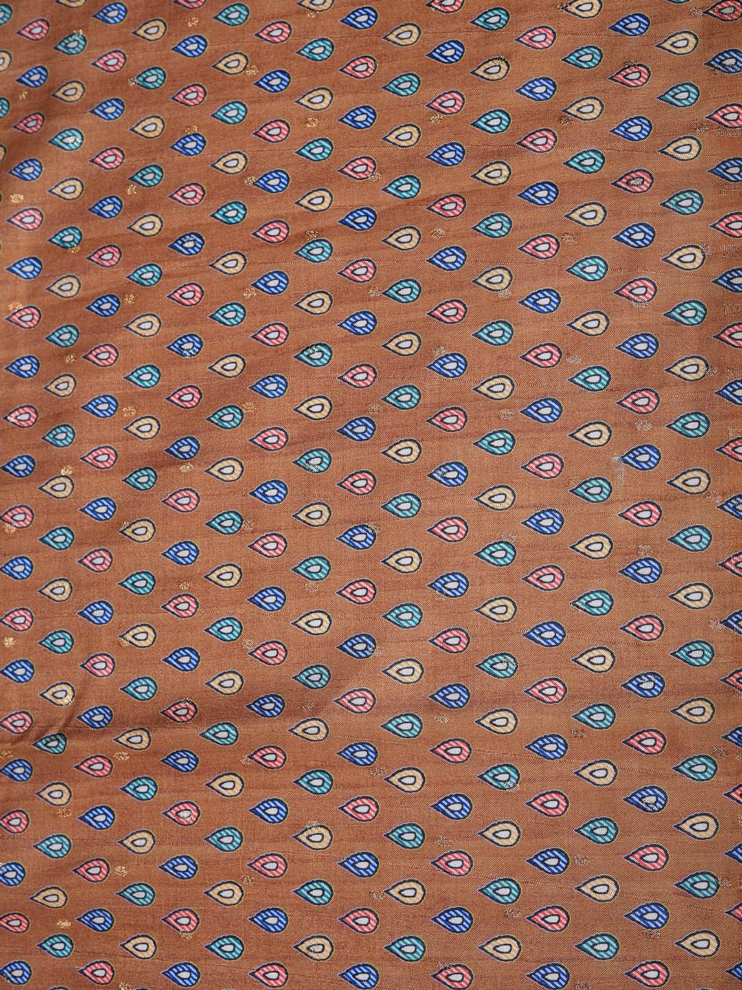 Printed Tussar Silk Saree