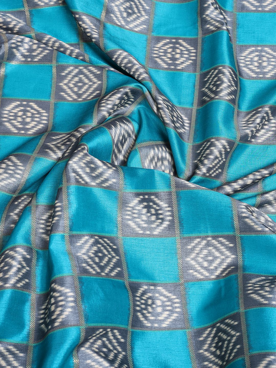 Digital Printed Art Silk Saree