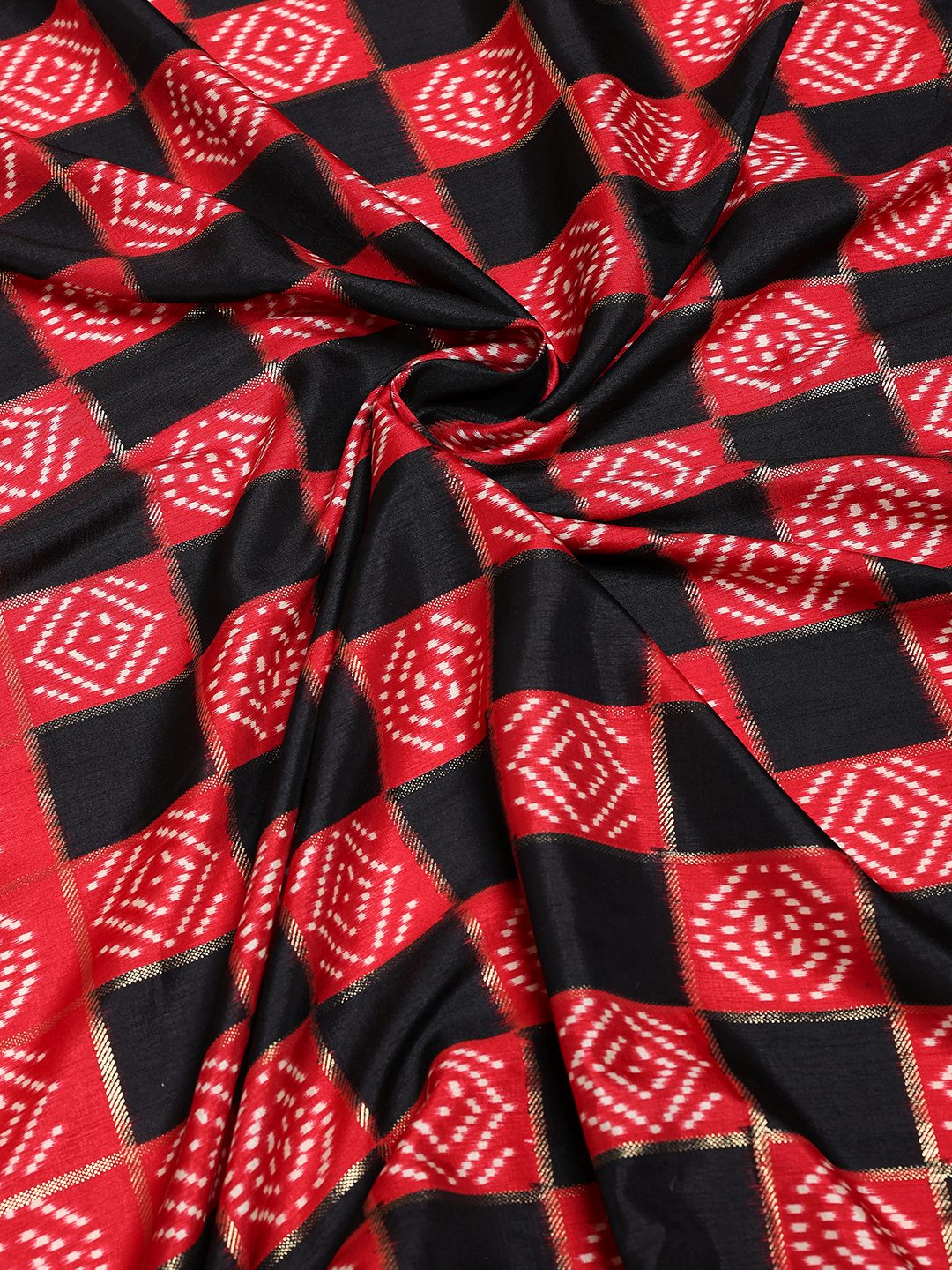 Digital Printed Art Silk Saree