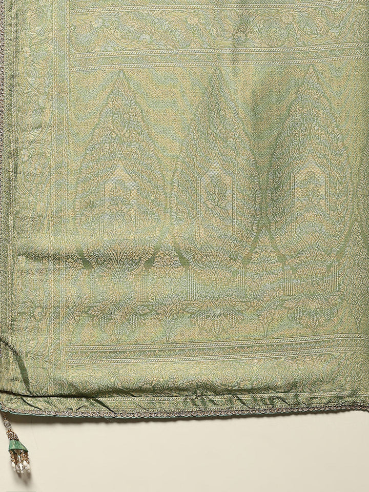 Embroidered Banarasi Saree
