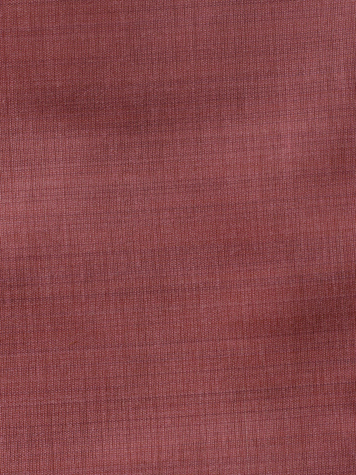 Printed Chanderi Unstitched Suit With Pant &amp; Dupatta