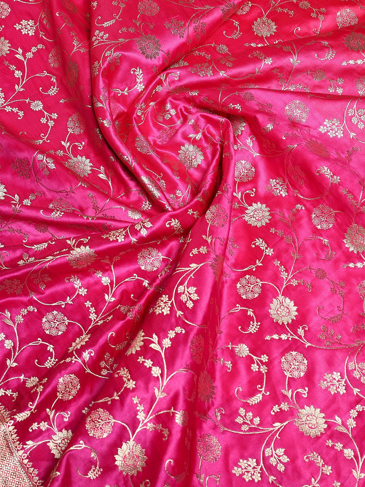 Woven Design Satin Saree