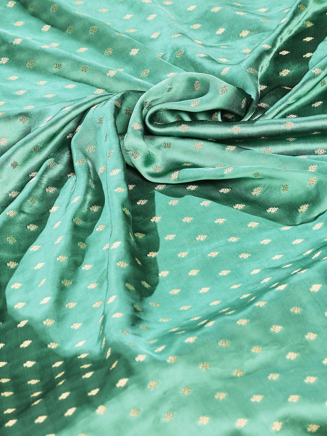 Woven Design Satin Saree