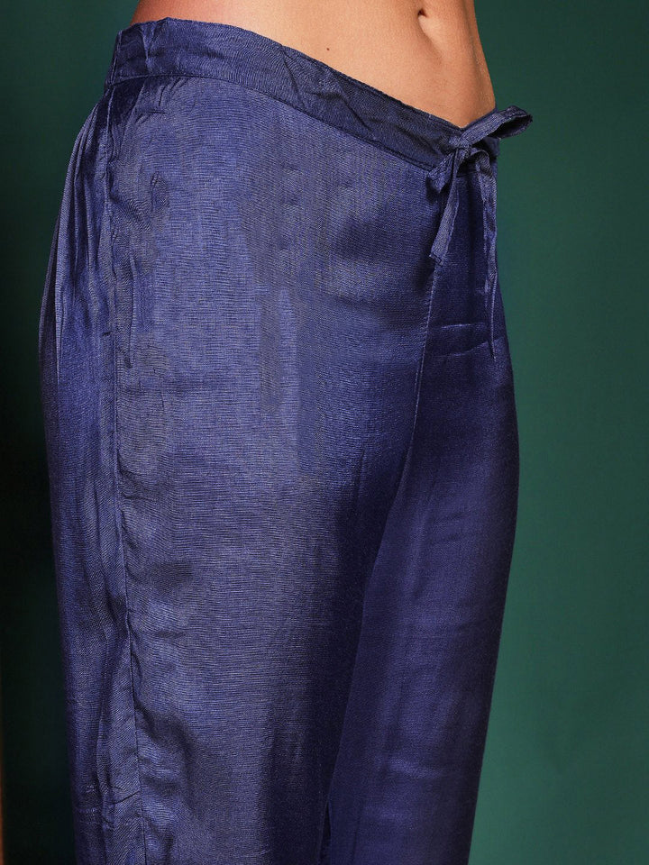 Floral Printed Muslin Kurta With Pant &amp; Dupatta