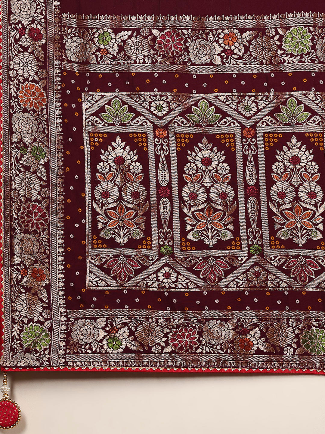 Embroidered Banarasi Saree