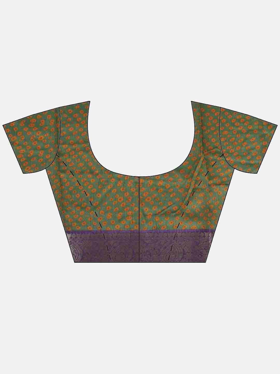 Digital Printed Art Silk Saree