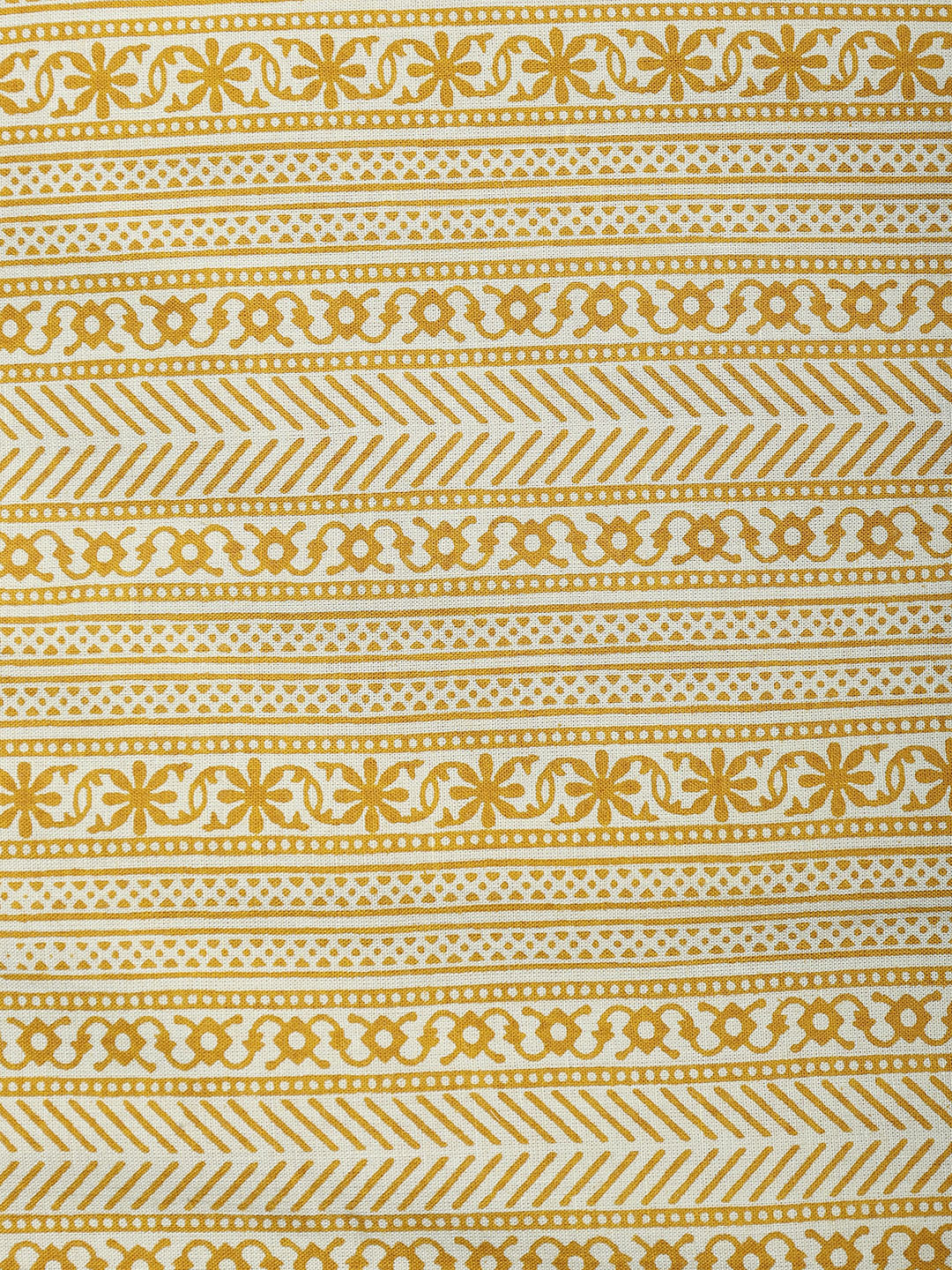 Printed Cotton Blend Unstitched Suit With Dupatta