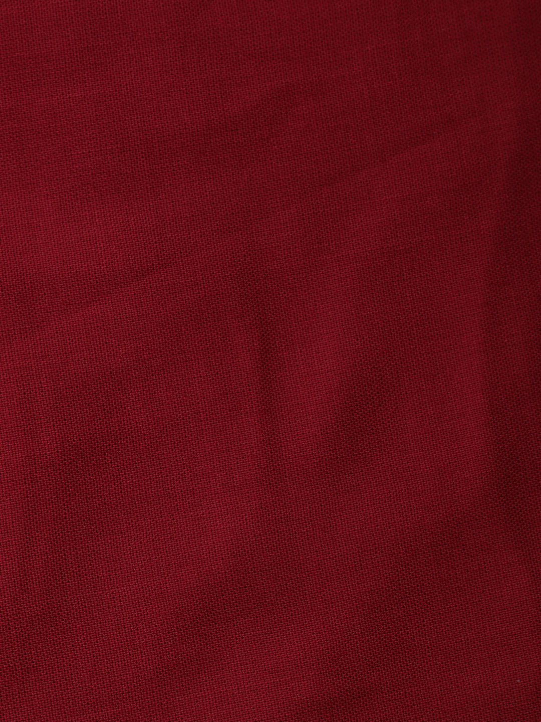 Neck Patti Cotton Blend Unstitched Suit With Dupatta