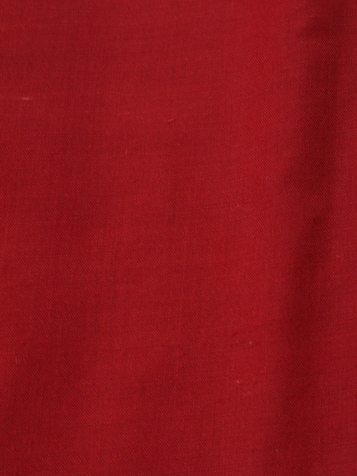 Printed Cotton Blend Unstitched Suit With Pant &amp; Dupatta