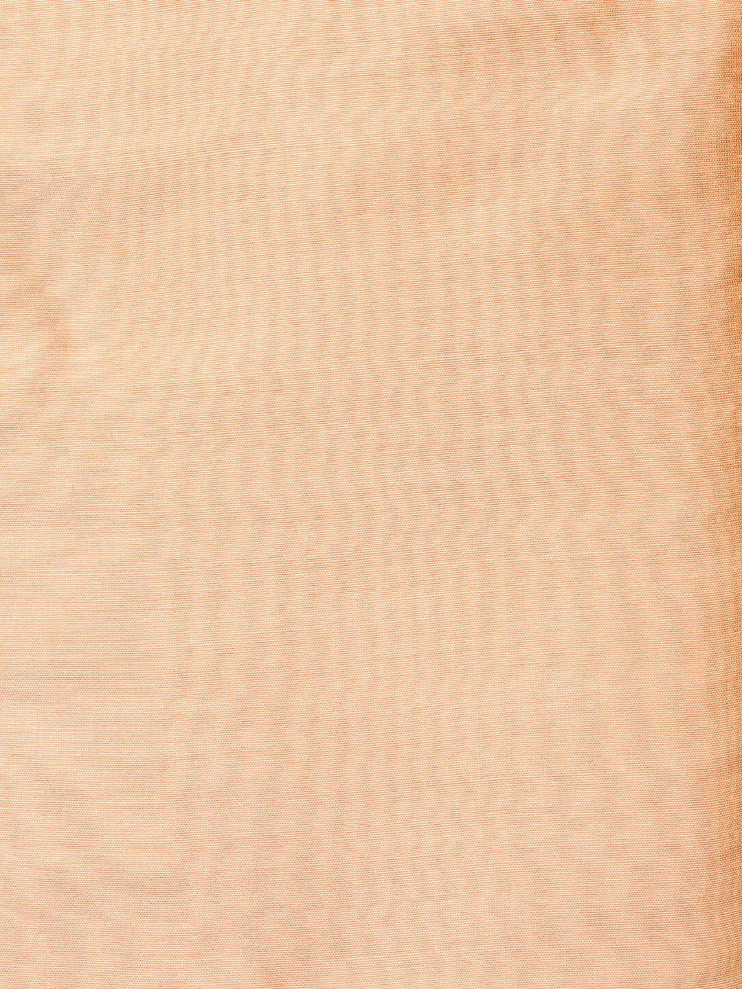 Woven Banarasi Chanderi Unstitched Suit With Dupatta