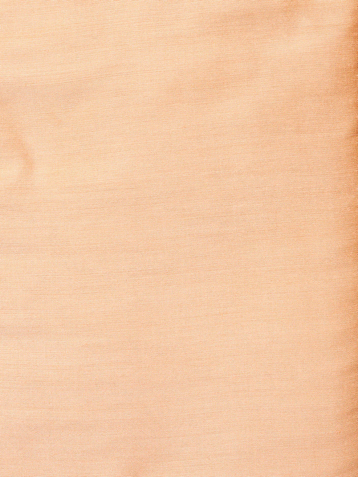 Woven Banarasi Chanderi Unstitched Suit With Dupatta
