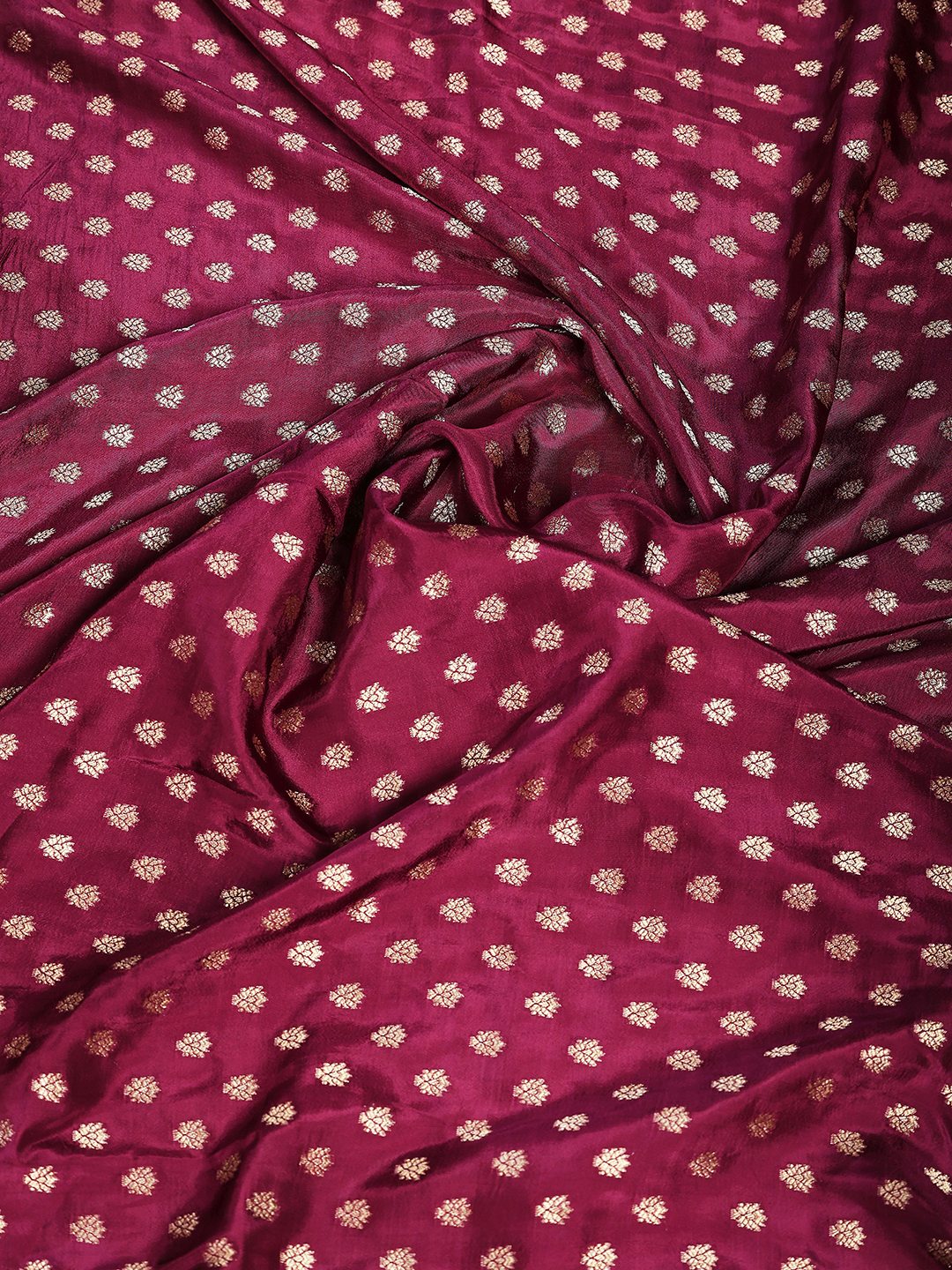 Woven Design Satin Saree