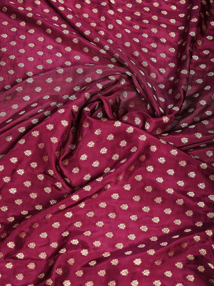 Woven Design Satin Saree