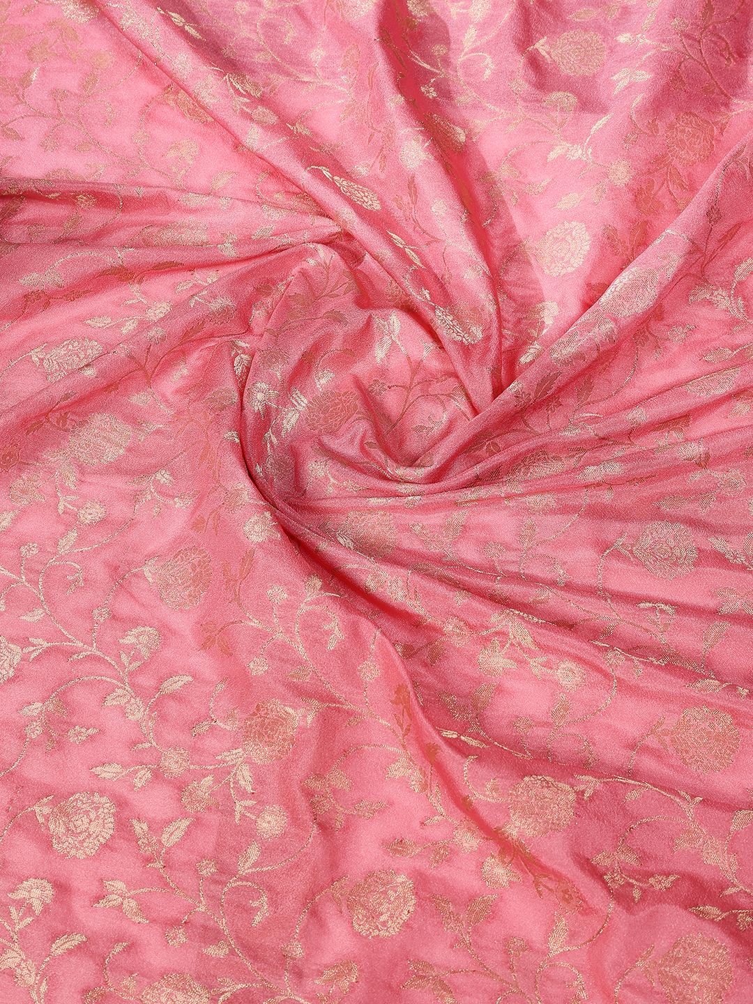 Plain Crepe Saree