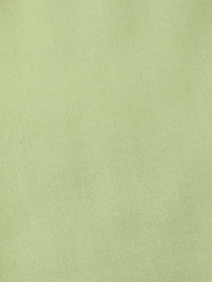 Printed Chanderi Unstitched Suit With Pant &amp; Dupatta