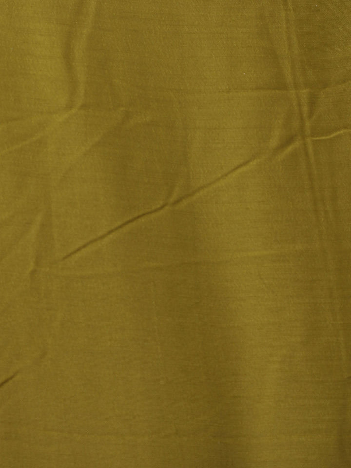 Embroidered Art Silk Unstitched Suit With Dupatta