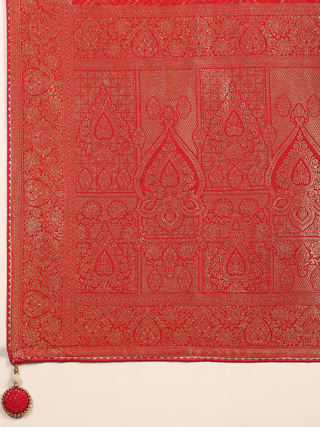 Embroidered Banarasi Saree