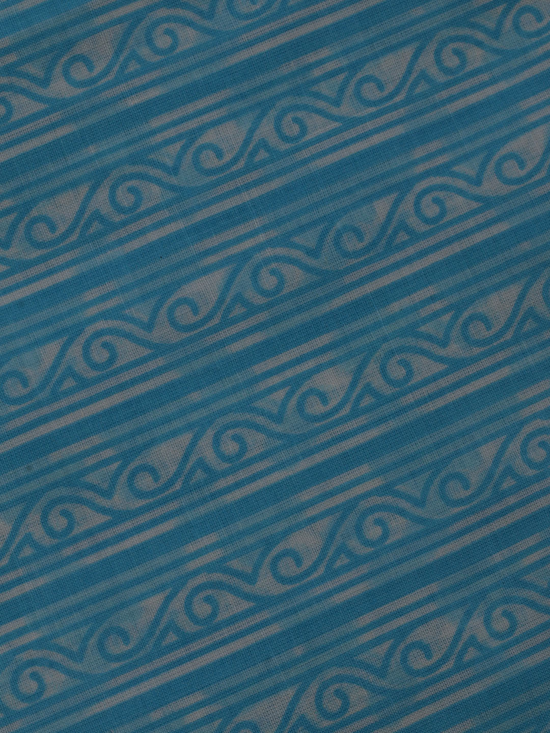 Printed Cotton Blend Unstitched Suit With Dupatta