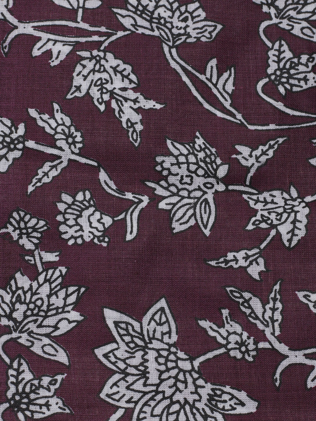 Printed Cotton Blend Unstitched Suit With Dupatta