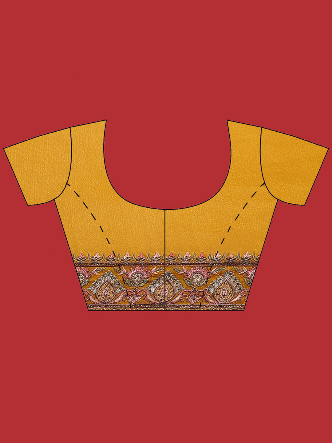 Embroidered Georgette Saree