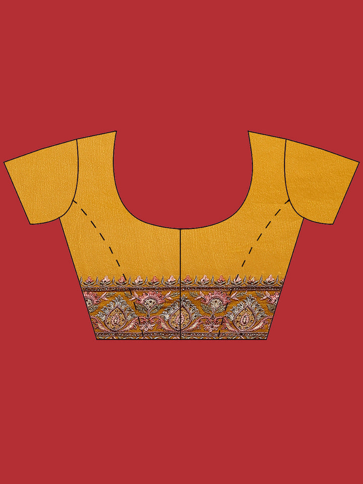 Embroidered Georgette Saree
