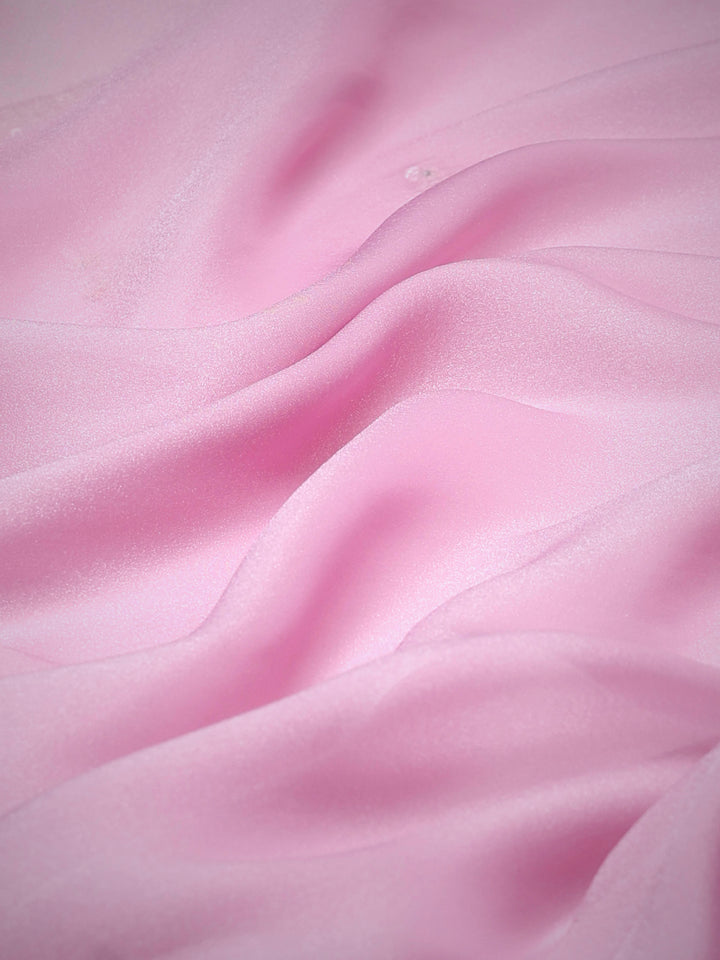 Stone &amp; Thread Embroidered Organza Saree