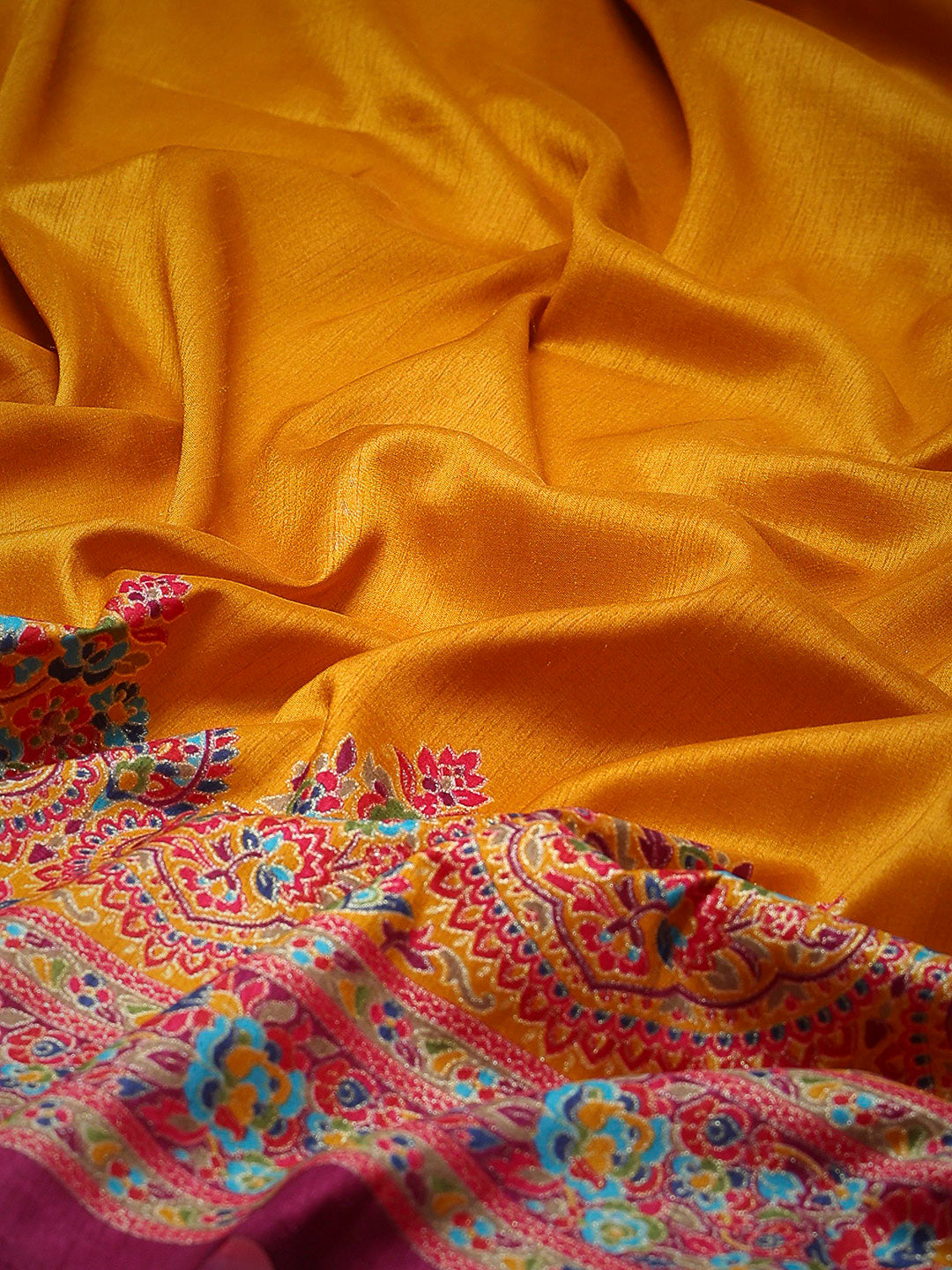 Digital Printed Art Silk Saree
