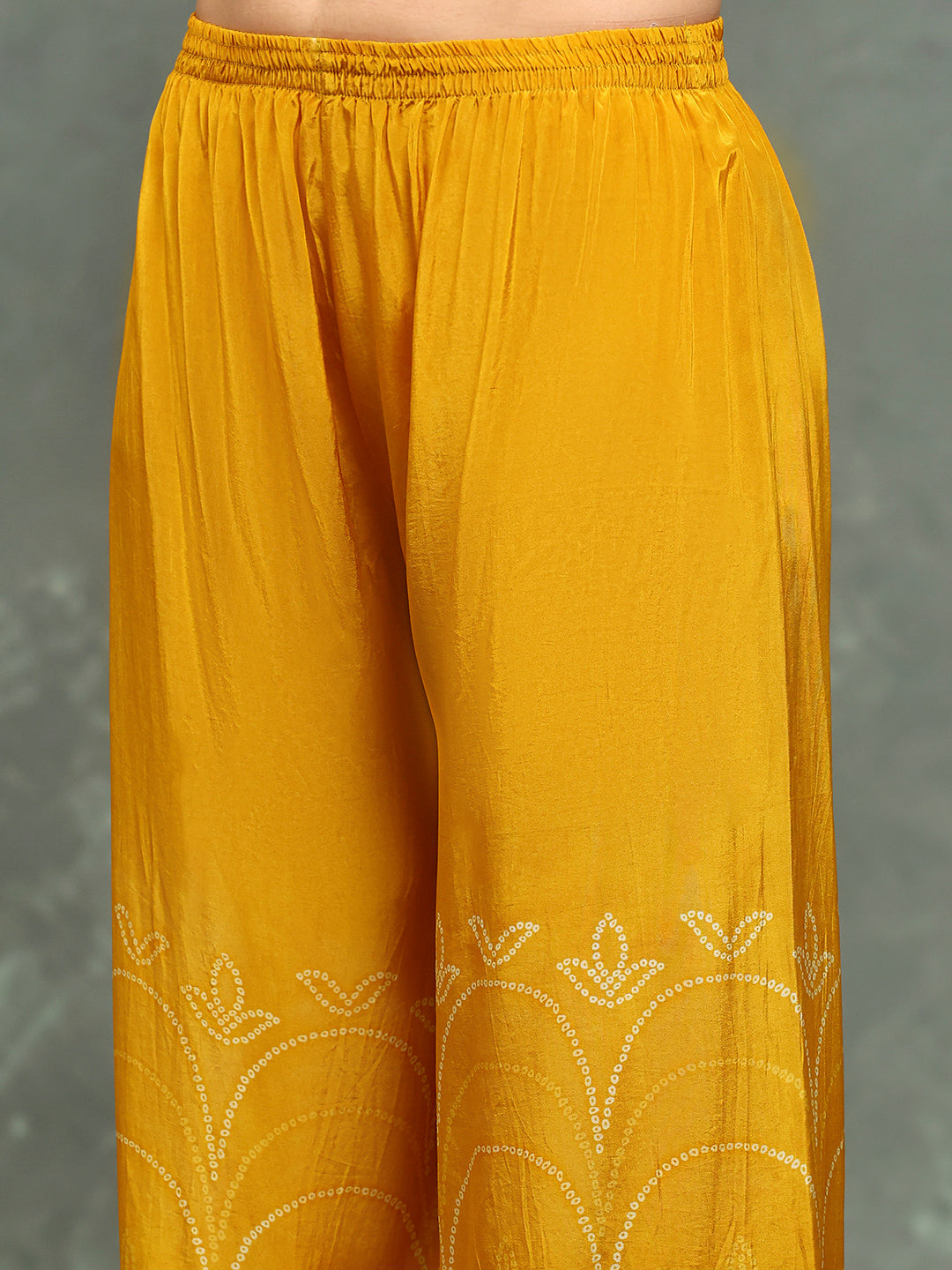 Printed Crepe Kurta With pants