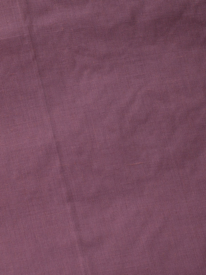 Embroidered Chanderi Unstitched Kurta With Pant &amp; Dupatta