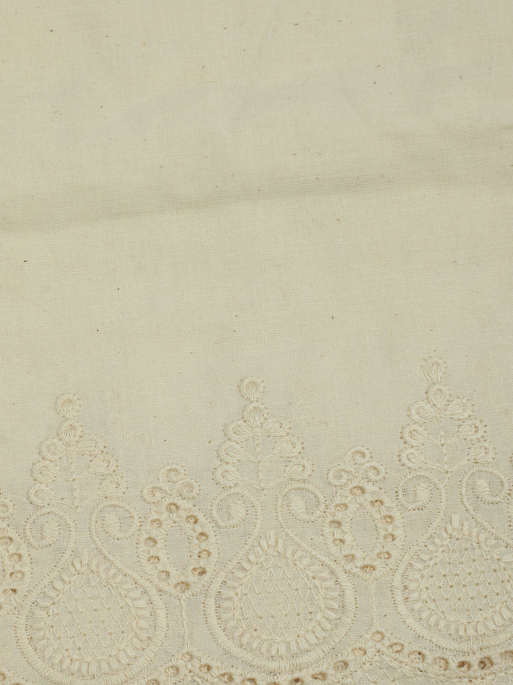 Printed Cotton Unstitched Suits Printed Suit With Pant &amp; Dupatta