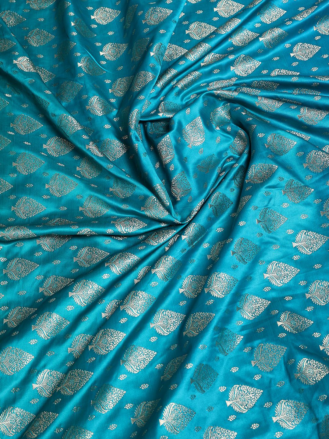 Woven Design Satin Saree