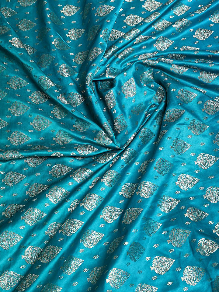 Woven Design Satin Saree
