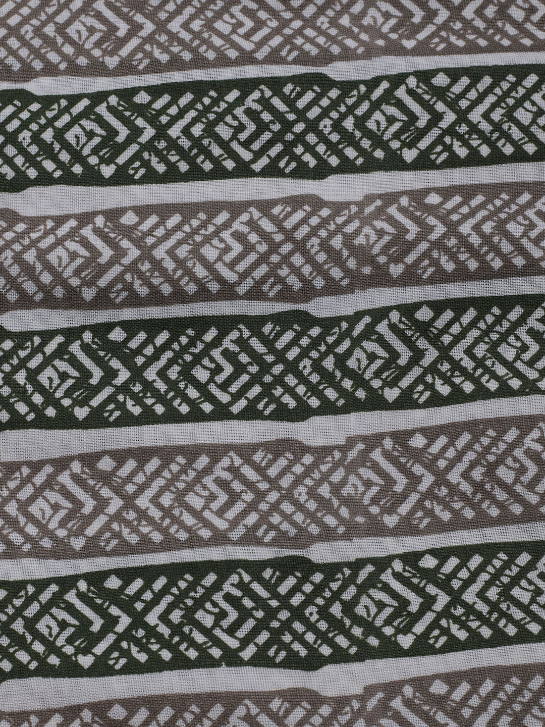 Printed Cotton Blend Unstitched Suit With Dupatta
