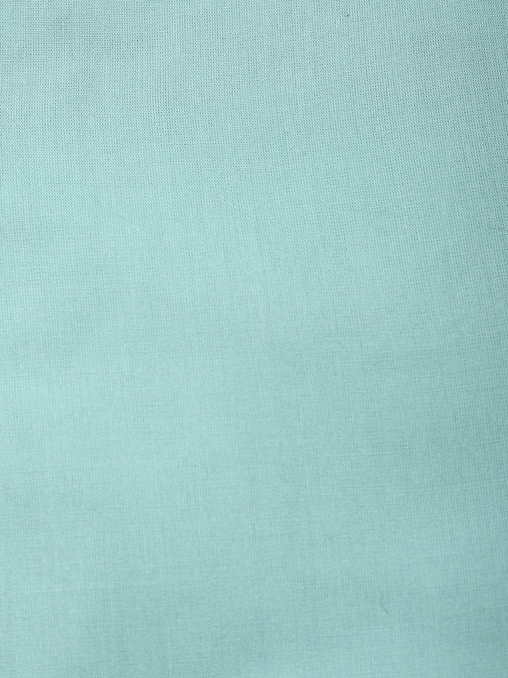 Embroidered Linen Blend Unstitched Suit With Pant &amp; Dupatta