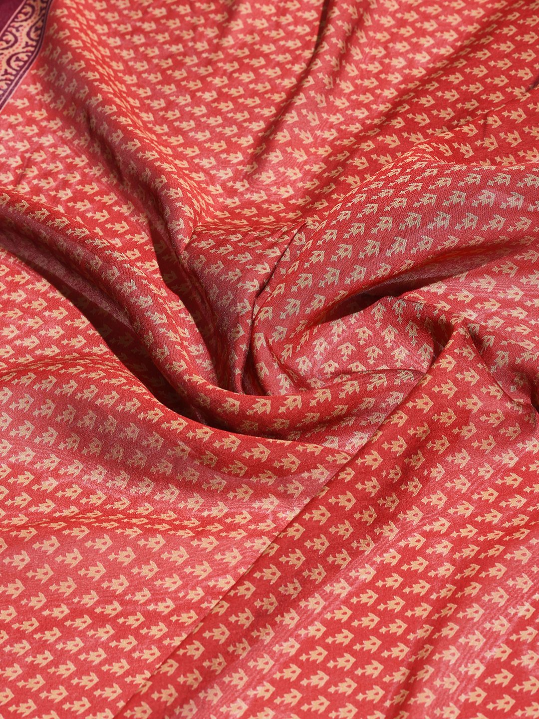 Digital Printed Art Silk Saree
